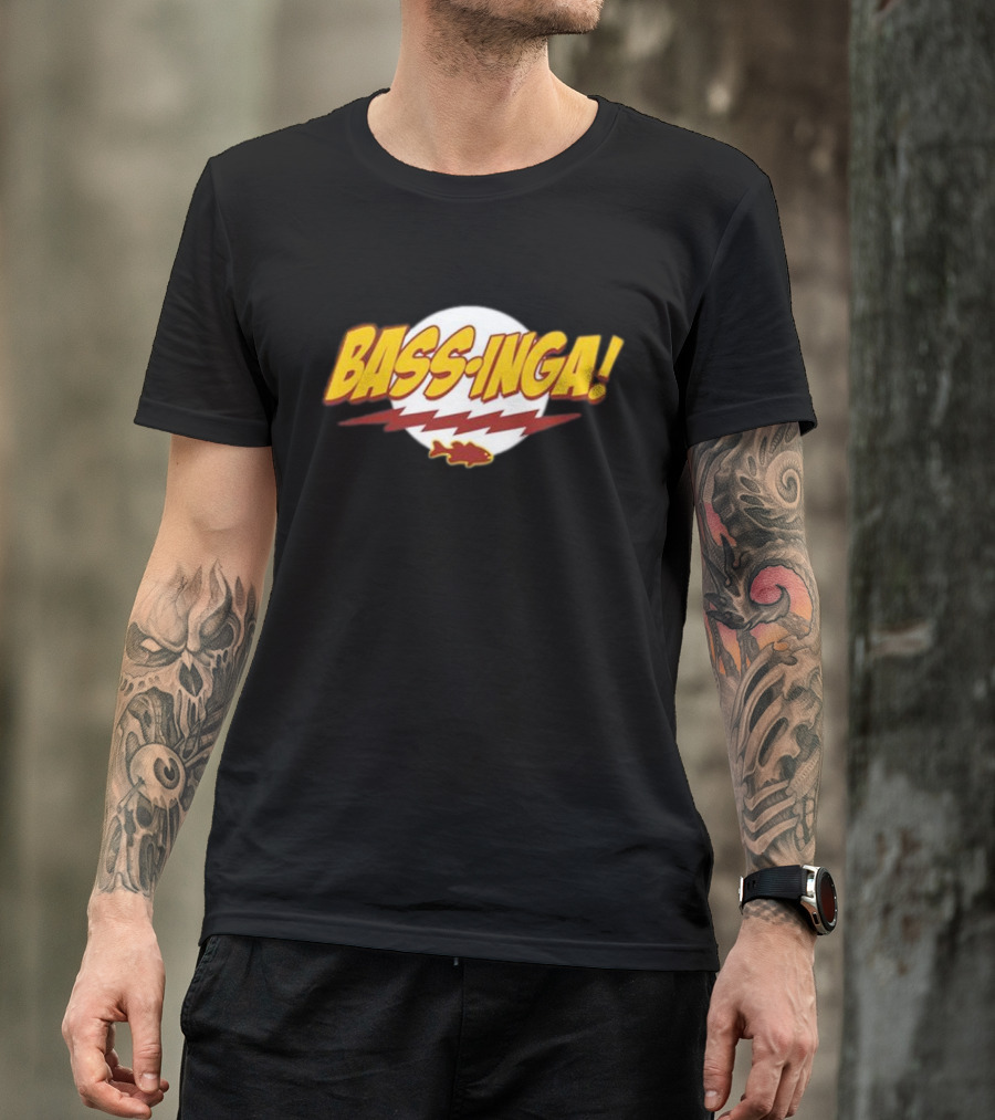 Bass-Inga Lightning Fish T-Shirt