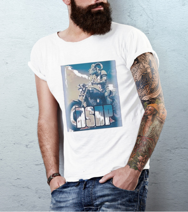ASAP Goat Biker T-Shirt