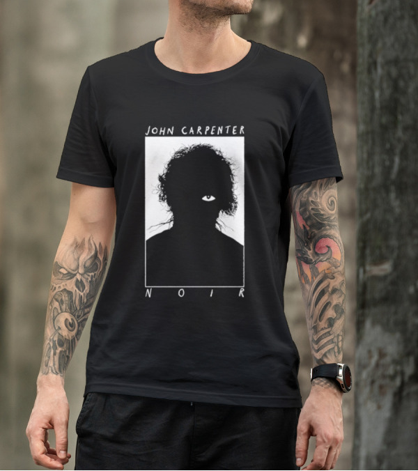 John Carpenter Noir Evil Eye Silhouette Lost Themes IV T-Shirt