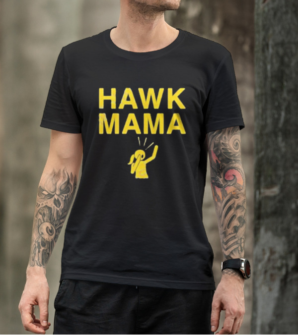 Iowa Hawk Mama Fan Enthusiast T-Shirt