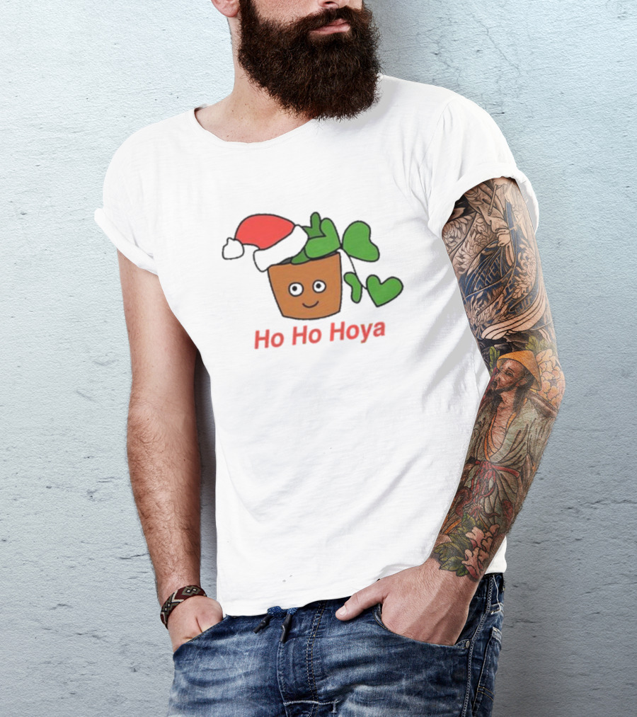 Ho Ho Hoya Santa Hat Hoya Plant Community T-Shirt