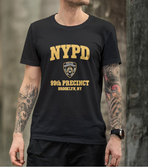 NYPD Police Department City Of New York 99th Precinct Brooklyn NY T-Shirt