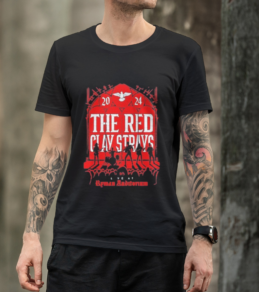 The Red Clay Strays Live At Ryman Auditorium Sept 5 T-Shirt