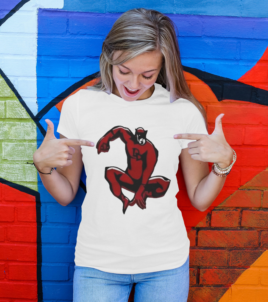 Charlie Cox Daredevil Red Suit Classic Marvel Hero T-Shirt