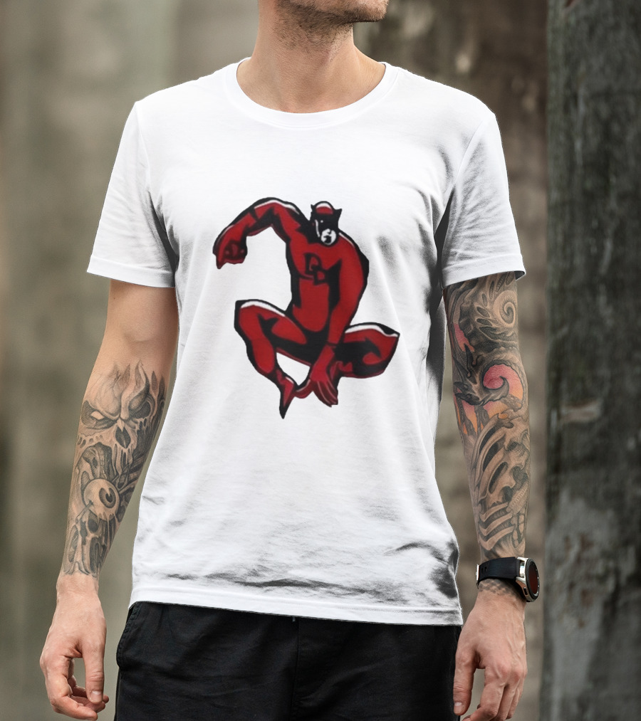 Charlie Cox Daredevil Red Suit Classic Marvel Hero T-Shirt