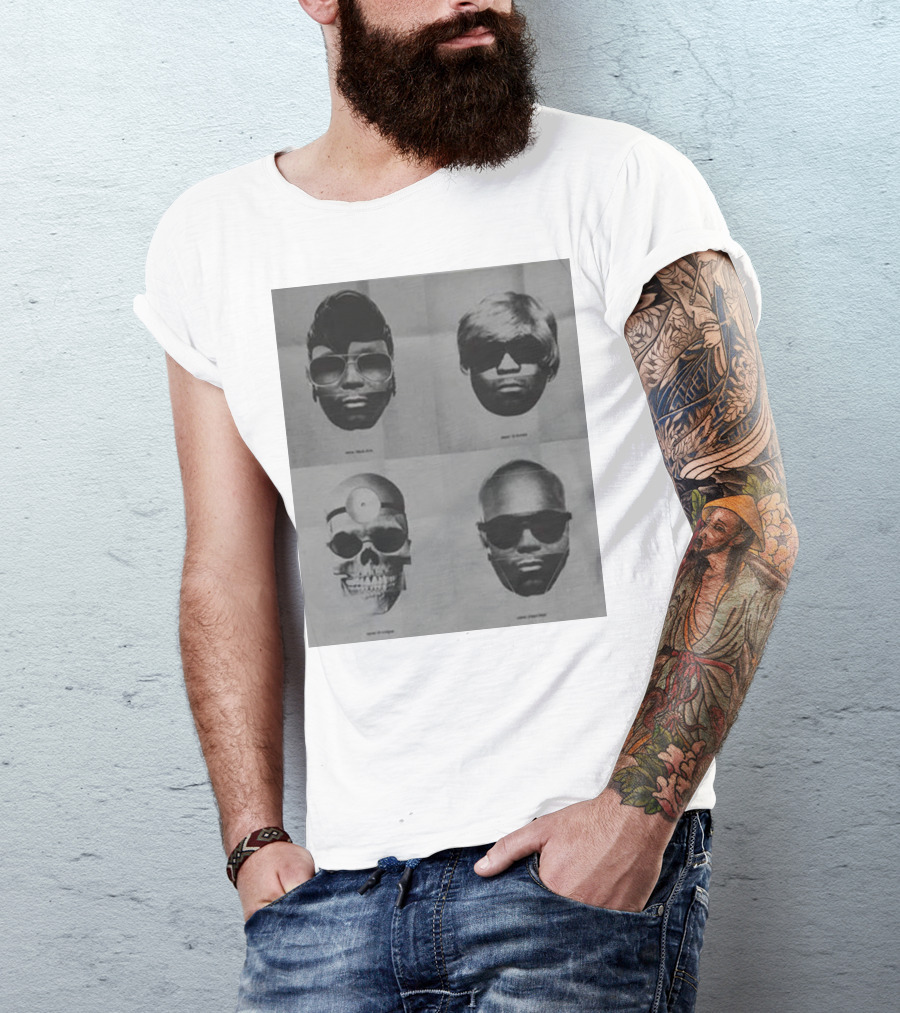 Last One Kool Keith Photofit Velvet Red Text Deflagger Priest Doctor T-Shirt