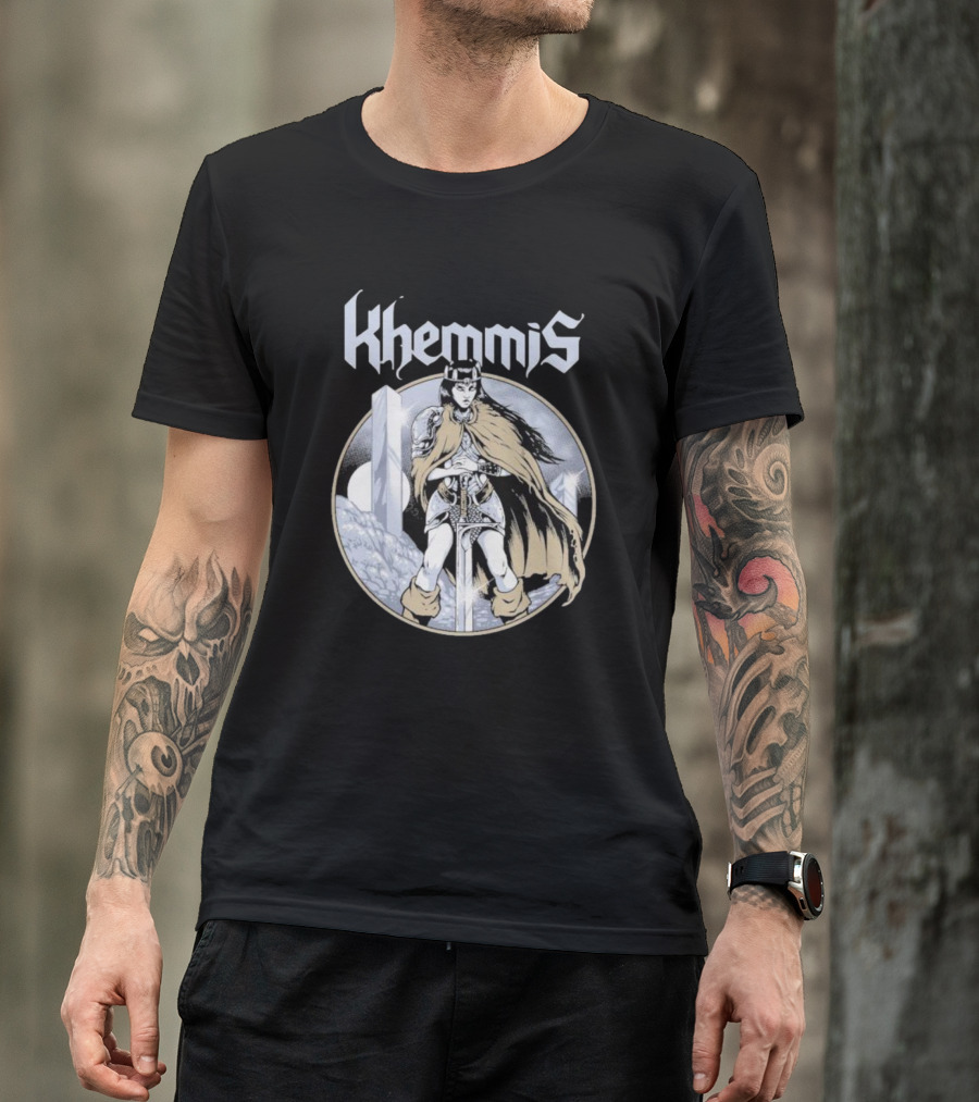Khemmis Warrior Queen Fantasy T-Shirt