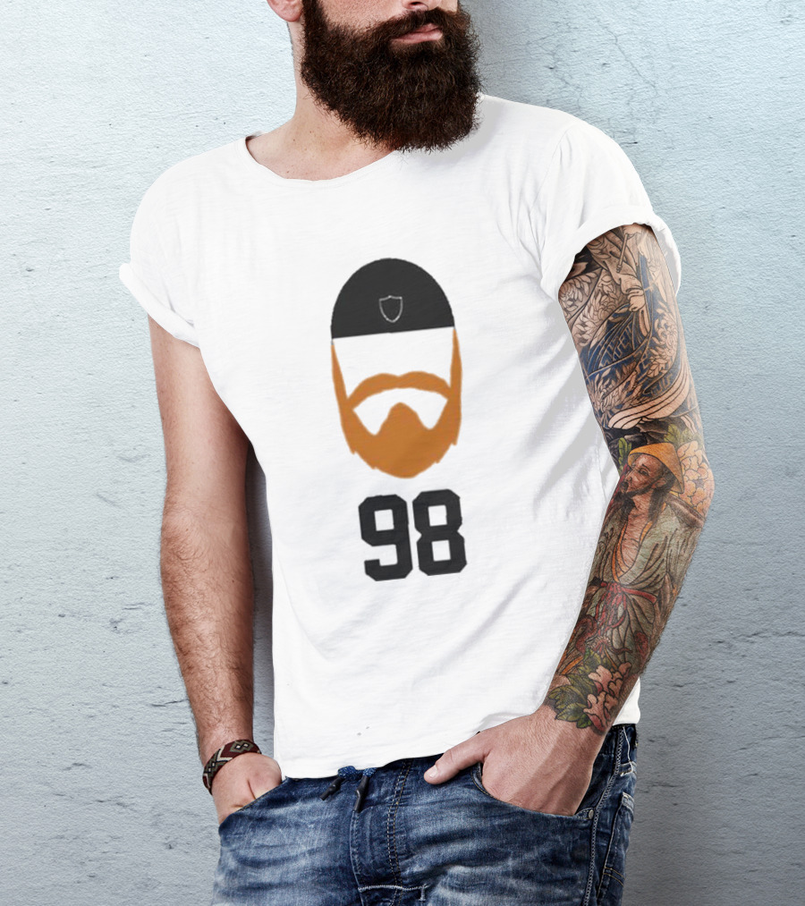 Klever Madd Maxx 98 Beard Orange Shield T-Shirt