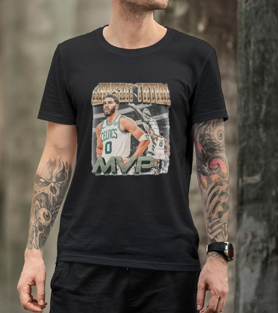 Kristaps Porzingis Jayson Tatum Celtics MVP T-Shirt