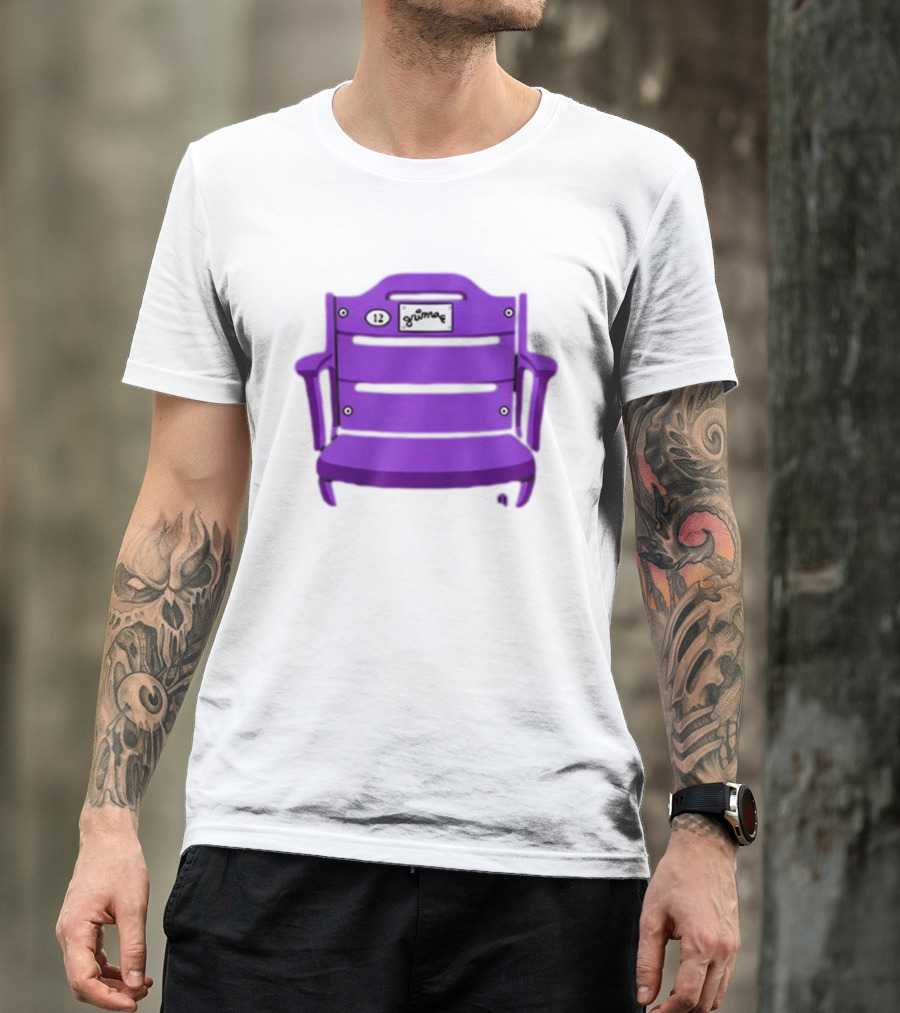 12 Purple Seat Throne Grime T-Shirt