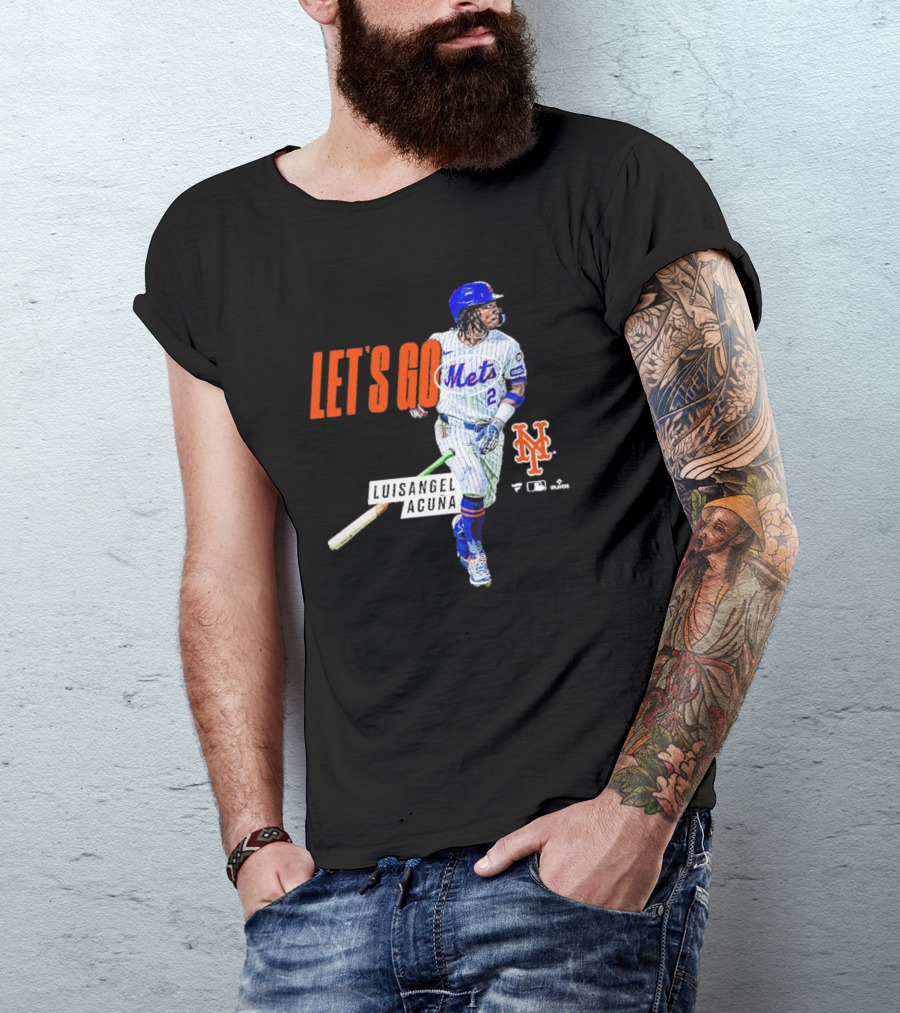 Let's Go Mets Luisangel Acuña First Home Run T-Shirt