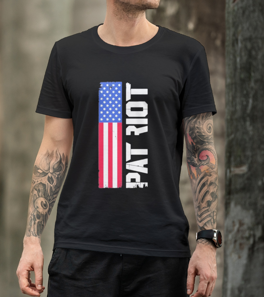 13 Fifty Old Glory Patriot American Flag T-Shirt