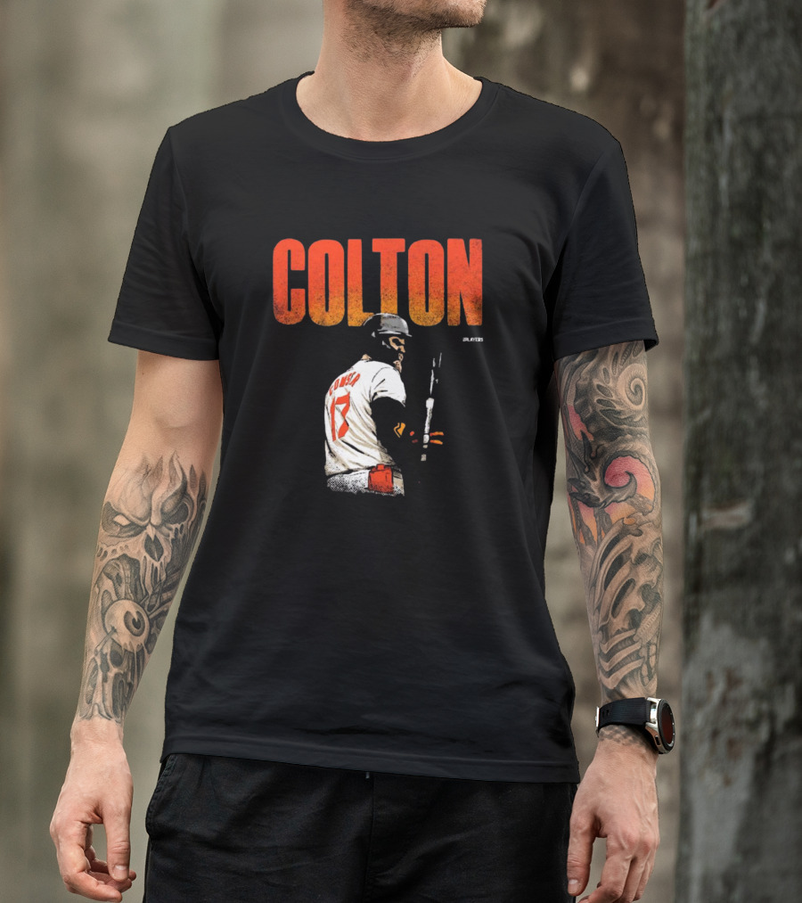 Colton Cowser Player 17 Baltimore Orioles MLB T-Shirt
