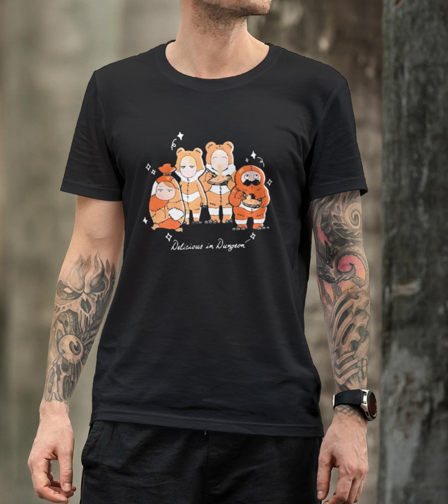 Delicious In Dungeon Characters In Cute Animal Suits T-Shirt