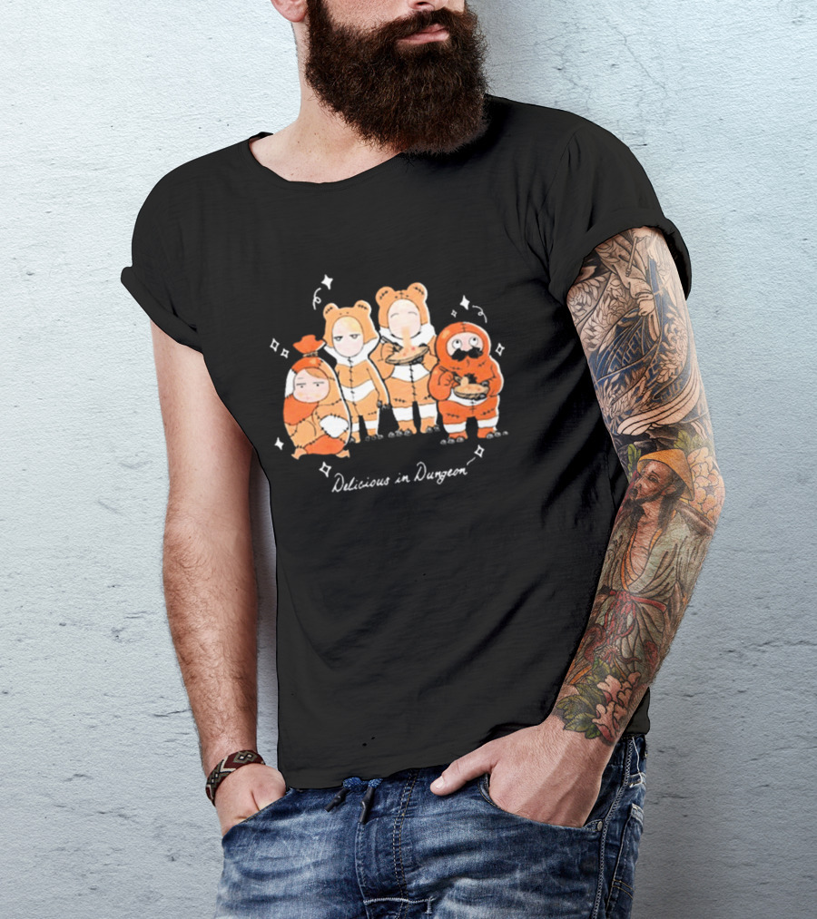 Delicious In Dungeon Characters In Cute Animal Suits T-Shirt
