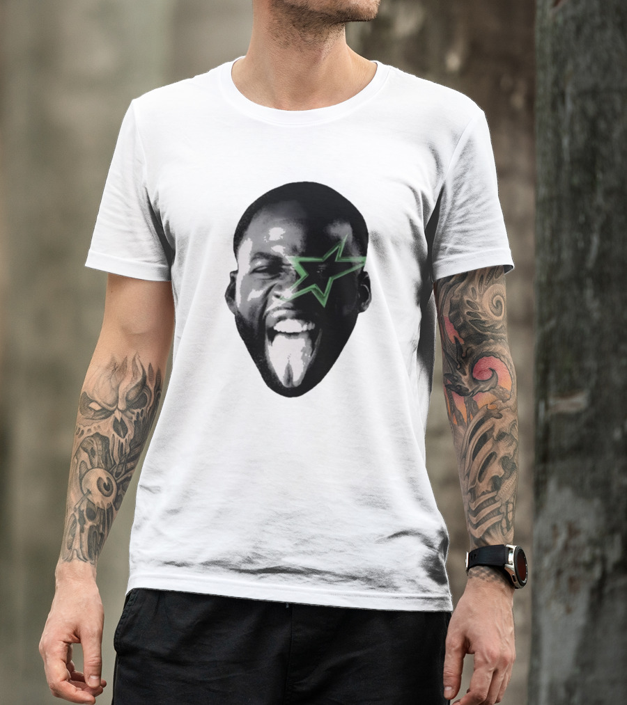 Money 23 Green Star Face T-Shirt