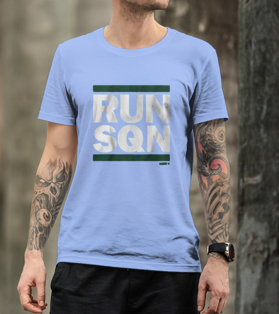 RUN SQN Saquon Barkley Philadelphia Eagles NFL T-Shirt