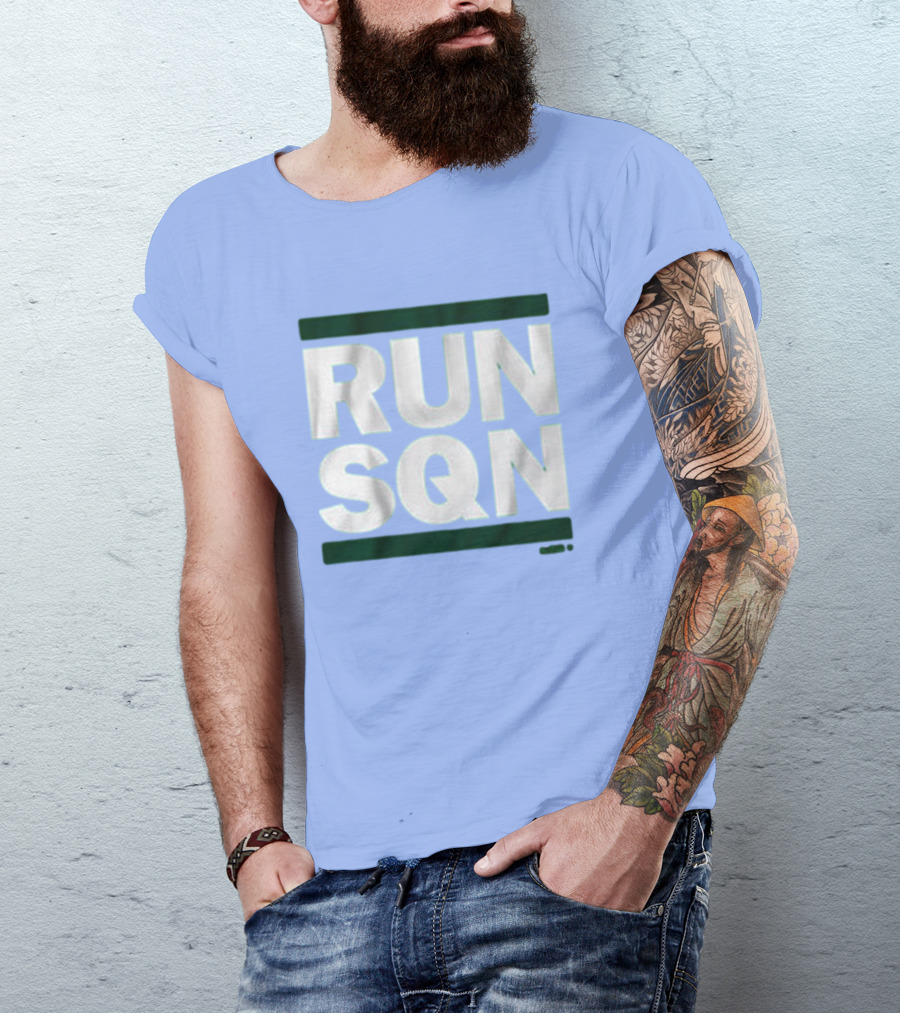 RUN SQN Saquon Barkley Philadelphia Eagles NFL T-Shirt