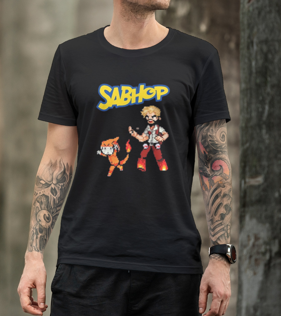 Charmeleon Sabhop Maestro Pokemon Playera T-Shirt