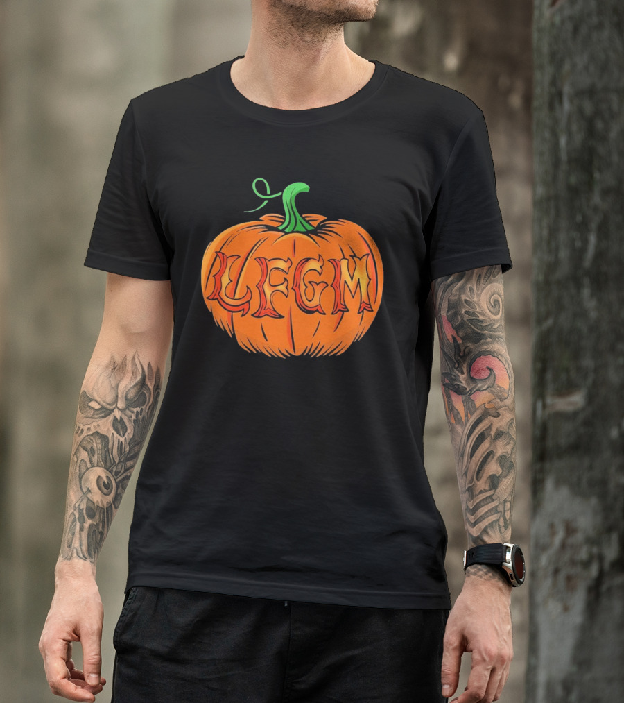New York Mets LFGM Rally Gourd Pumpkin T-Shirt