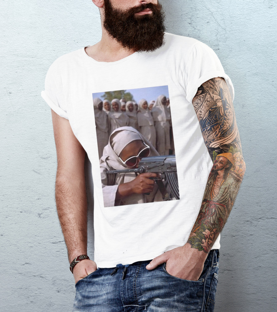 Mena Visuals Women Gun Training Sudan 1993 T-Shirt