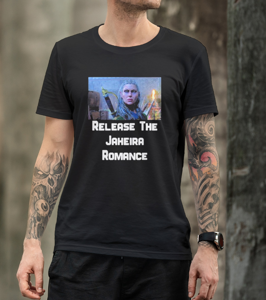 Baldur's Gate 3 Release The Jaheira Romance T-Shirt