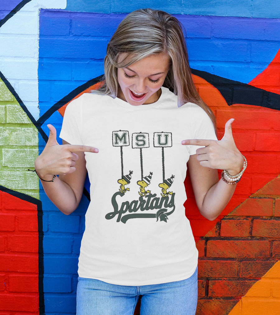 Peanuts X MSU Spartans Game Day T-Shirt