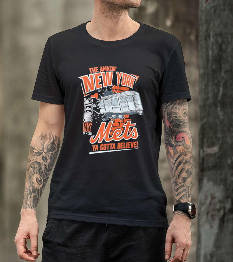 The Amazin' New York Mets Queens NY Ya Gotta Believe T-Shirt