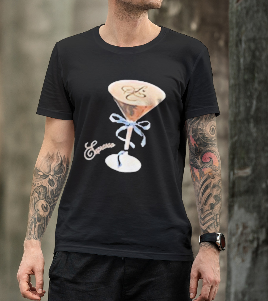 Sabrina Carpenter Espresso Martini With Ribbon Bow T-Shirt