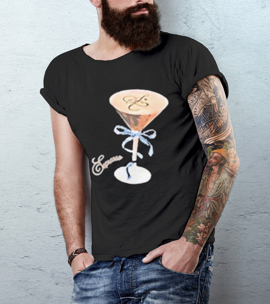 Sabrina Carpenter Espresso Martini With Ribbon Bow T-Shirt