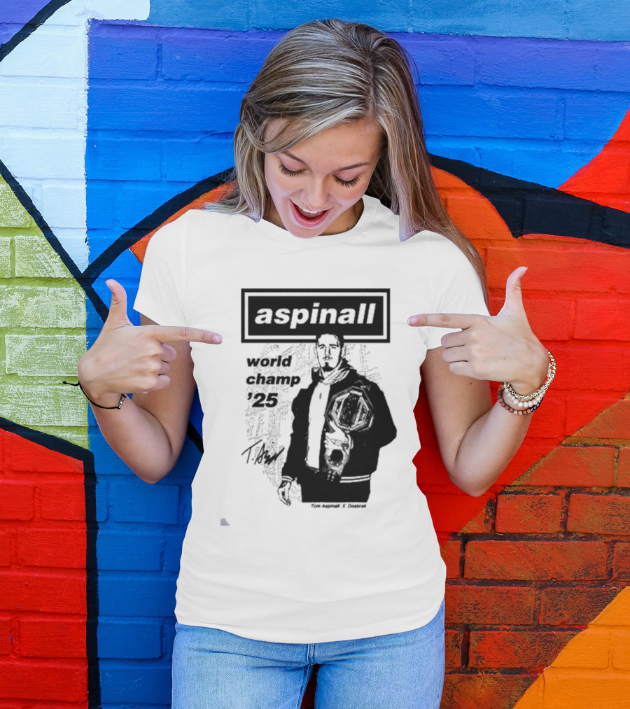 Aspinall World Champ ’25 Tomaspinal X Dosbark T-Shirt