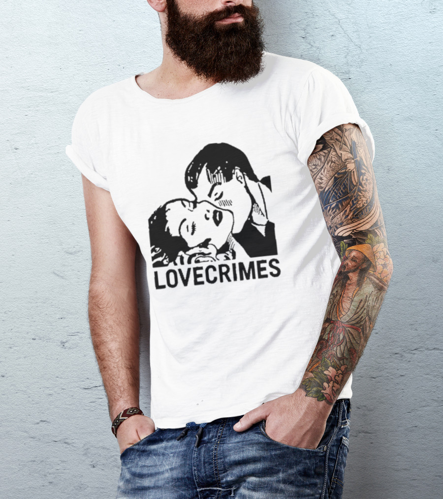 Lovecrimes Romantic Embrace Couple T-Shirt