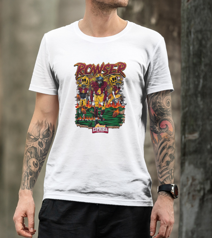 Rowser Arizona State Sun Devils Planet Euphoria 1980-2004 T-Shirt