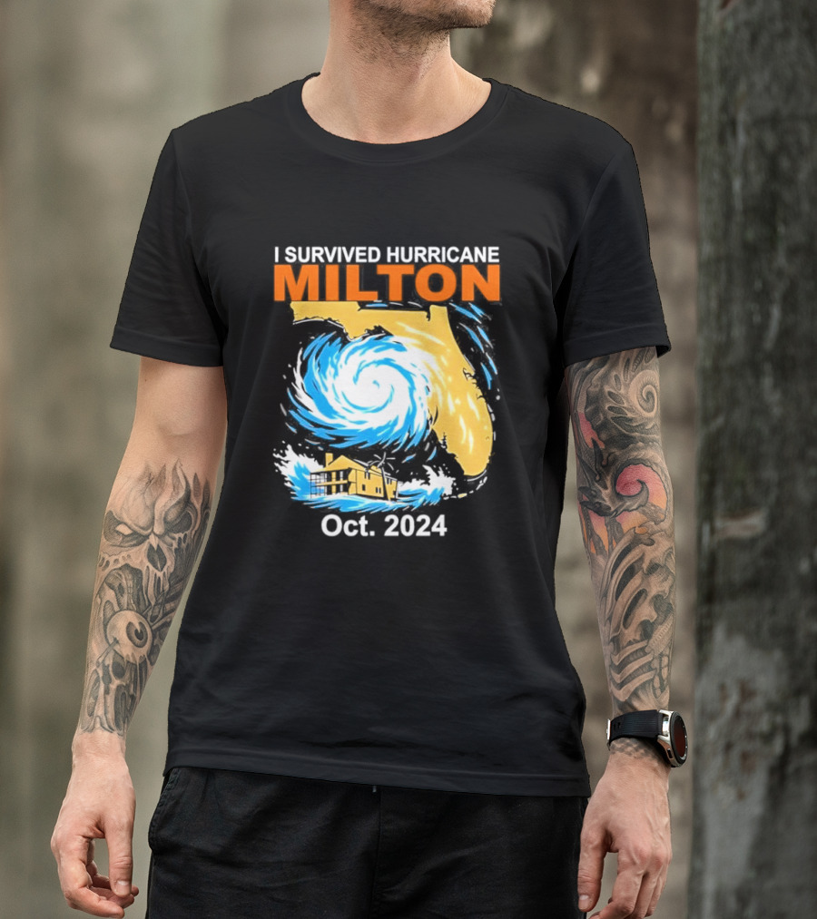 I Survived Hurricane Milton Florida Oct. T-Shirt