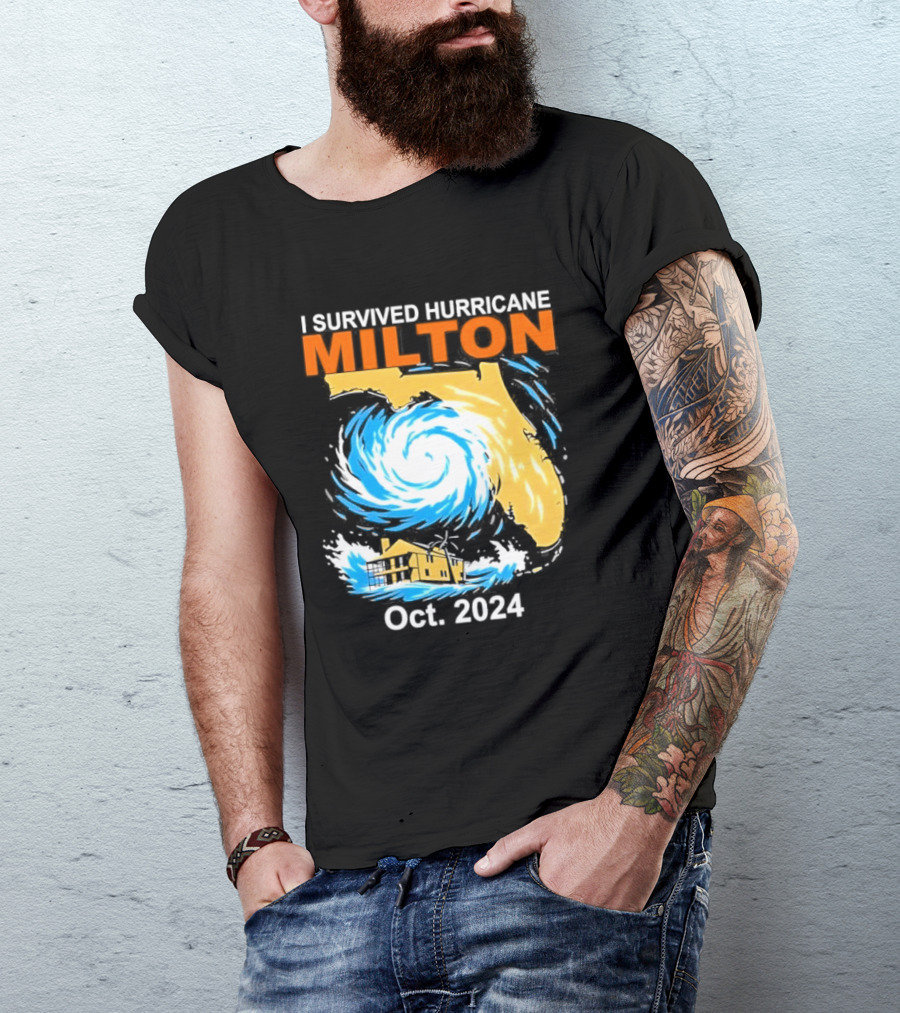 I Survived Hurricane Milton Florida Oct. T-Shirt
