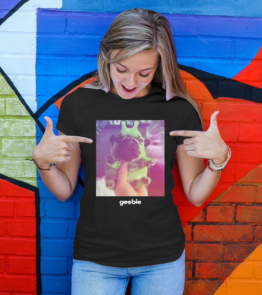 Pibble Palace Geeble Pug Crown T-Shirt