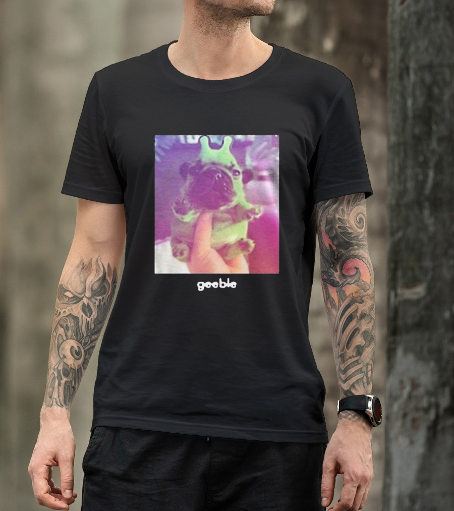 Pibble Palace Geeble Pug Crown T-Shirt