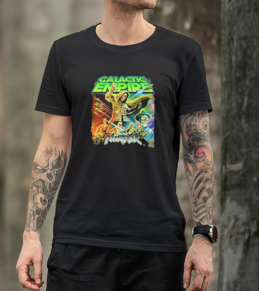GALACTIC EMPIRE POWERGLOVE TOUR T-Shirt