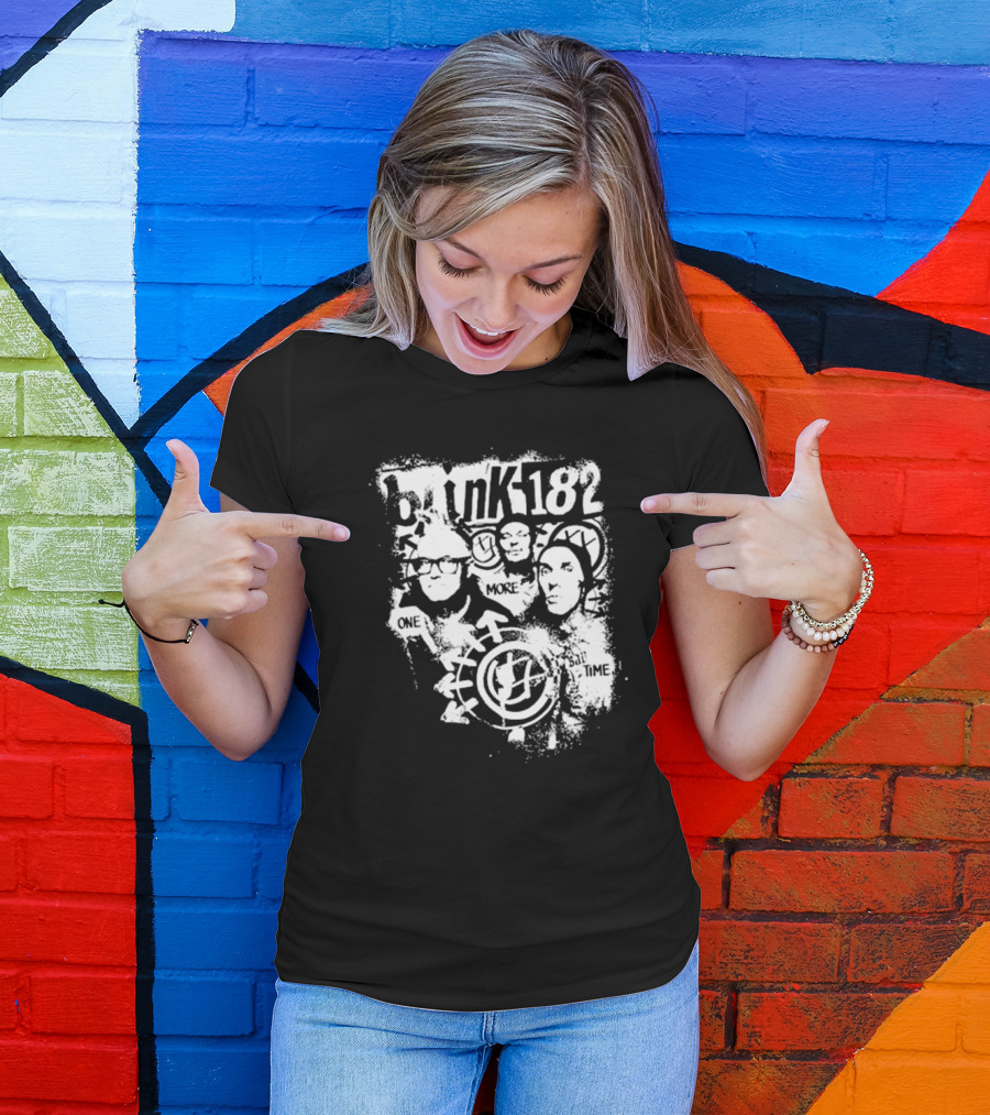 Blink-182 One More Time Band Members T-Shirt