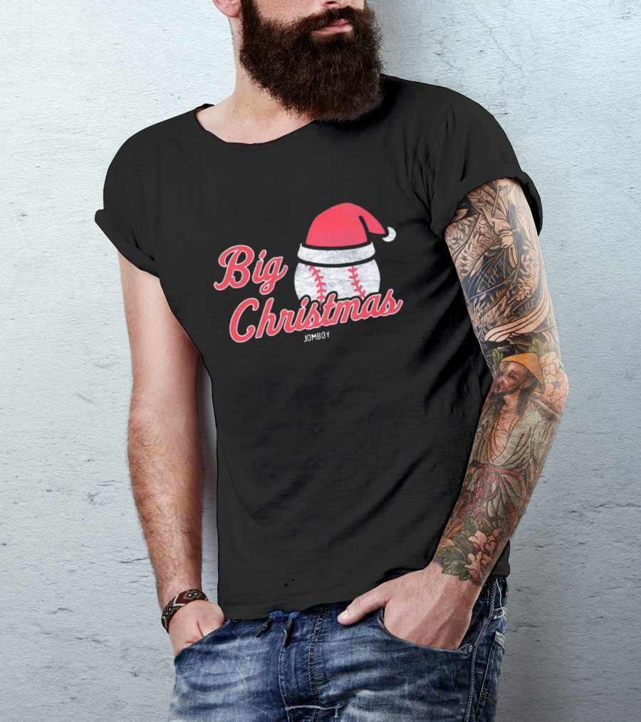 Big Christmas Cleveland Guardians MLB Baseball Jomboy T-Shirt