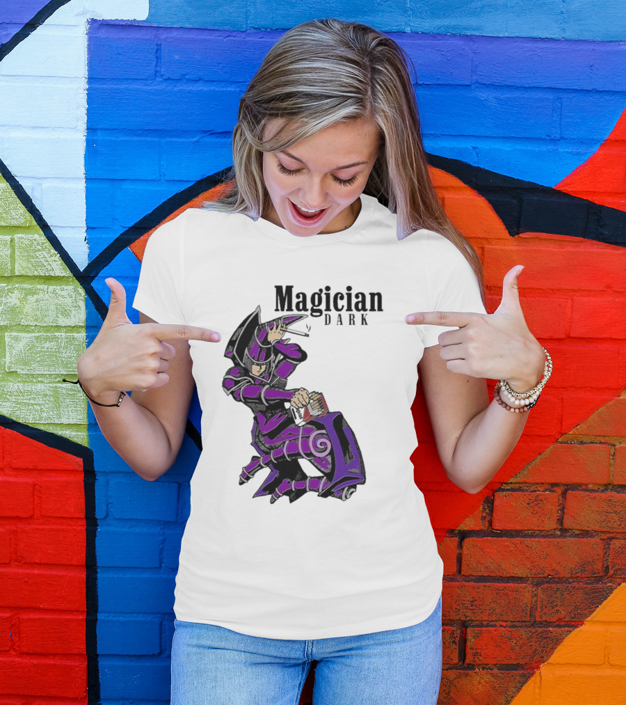 Dark Magician Smoking Card Trick T-Shirt