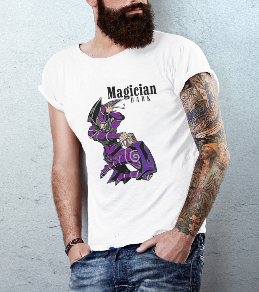 Dark Magician Smoking Card Trick T-Shirt