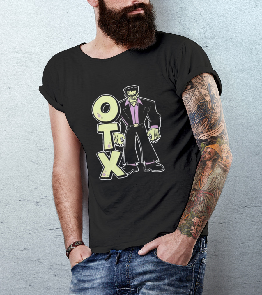Geezy World OTX Slitherman Frankenstein Monster New T-Shirt