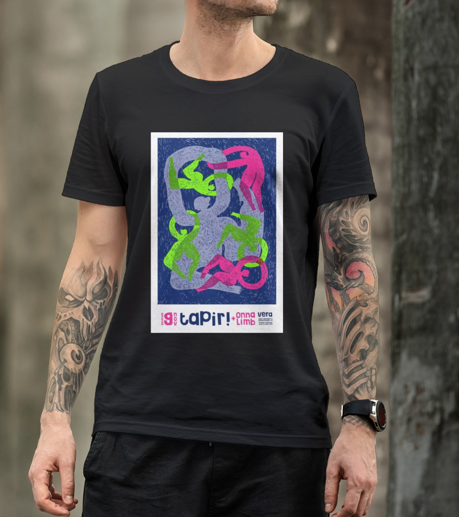 Tapir At VERA With Onna Limb Groningen Netherlands November 9 T-Shirt