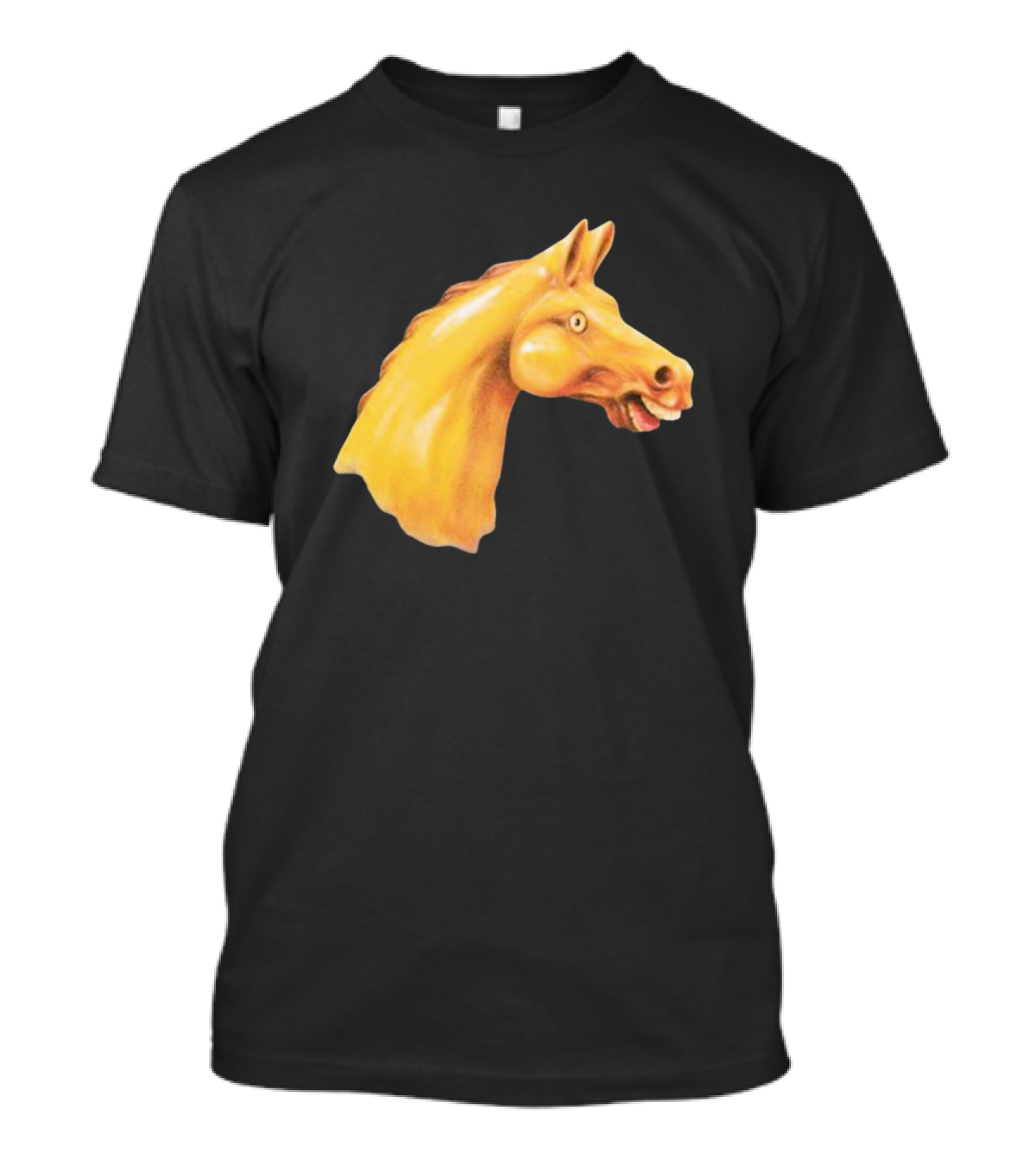 We Live In Time Carousel Horse What’s The Rush Head T-Shirt