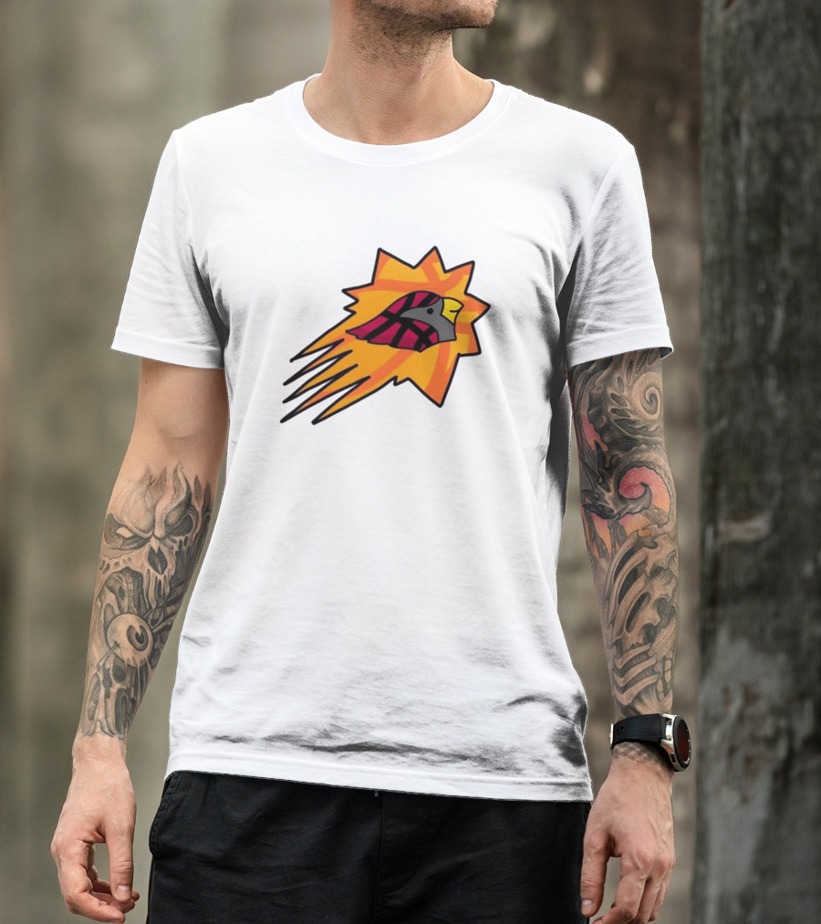 NFL NBA Cardinals Phoenix Suns Logo Mashup Combine T-Shirt