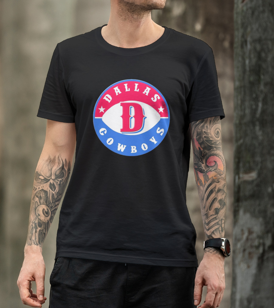 NFL X MLB Dallas Cowboys Texas Rangers Mashup T-Shirt