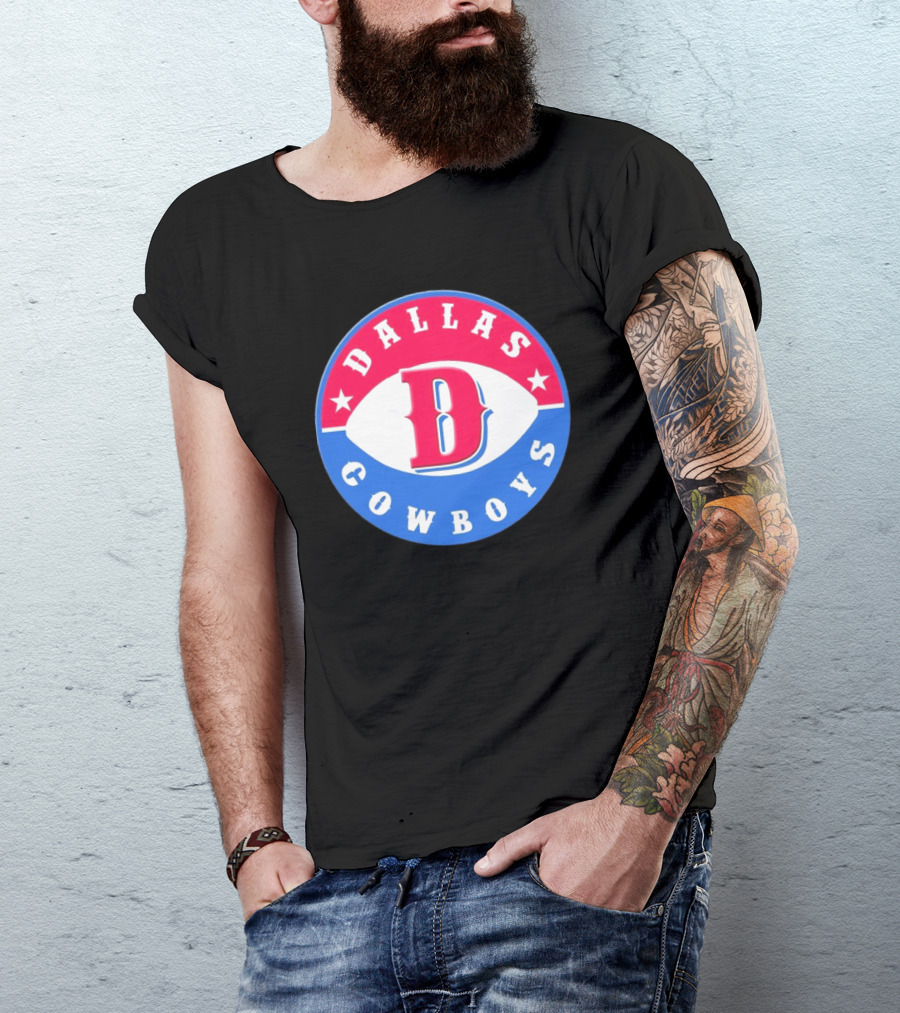 NFL X MLB Dallas Cowboys Texas Rangers Mashup T-Shirt