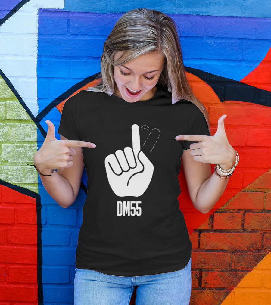 Nuggets Dikembe Mutombo DM55 Denver Nuggets NBA Finger Wag T-Shirt