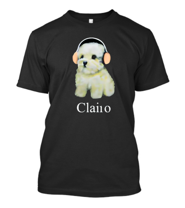 Paul Mescal Clairo Dog With Headphones T-Shirt